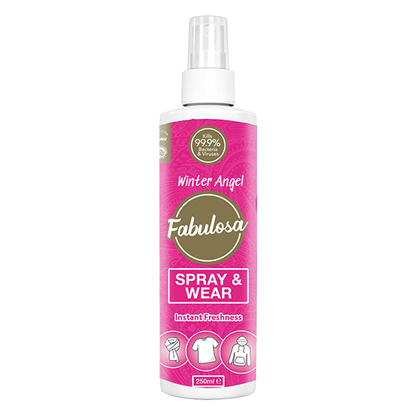 Fabulosa Spray & Wear Clothes Freshener Winter Angel 250ml