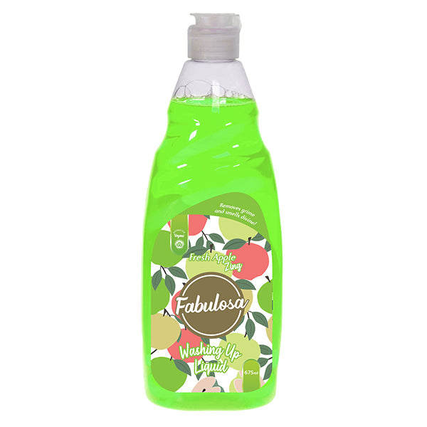 Fabulosa Washing Up Liquid Apple Zing 675ml