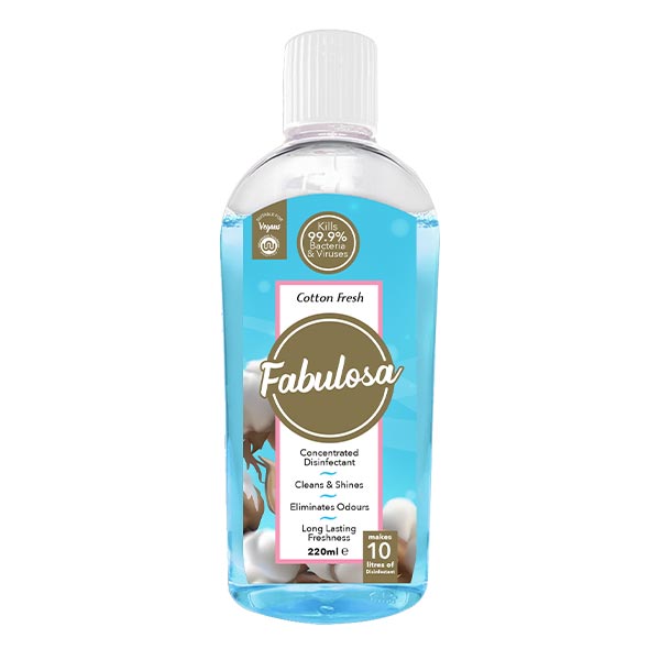 Fabulosa Purpose Concentrated Antibacterial Disinfectant Cotton Fresh
