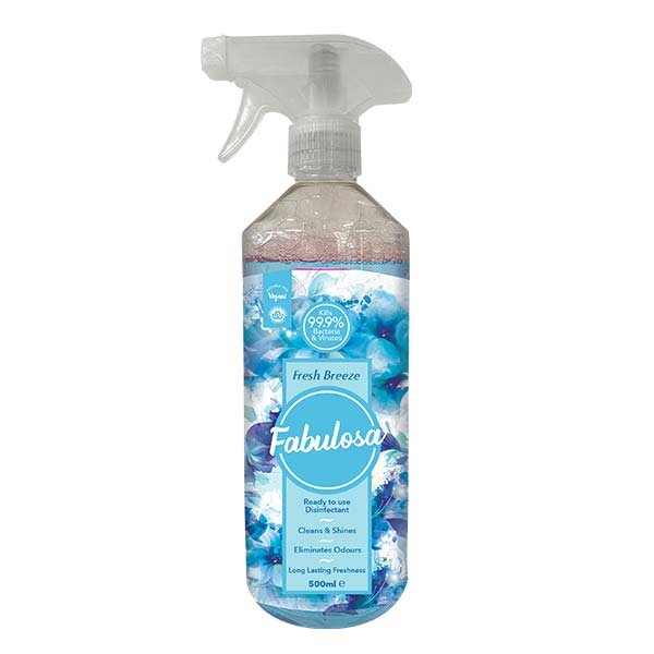 multi purpose antibacterial spray fresh breeze 500 millilitres