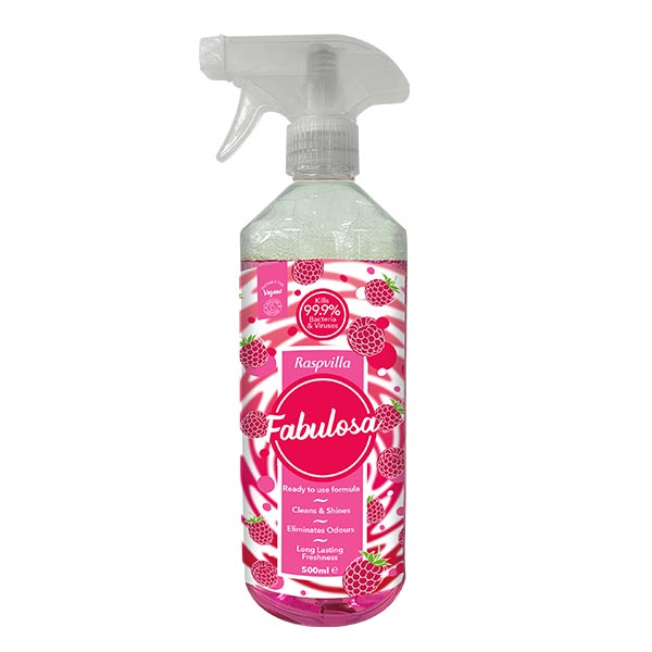 Fabulosa Multi Purpose Antibacterial Spray Raspvilla 500ml