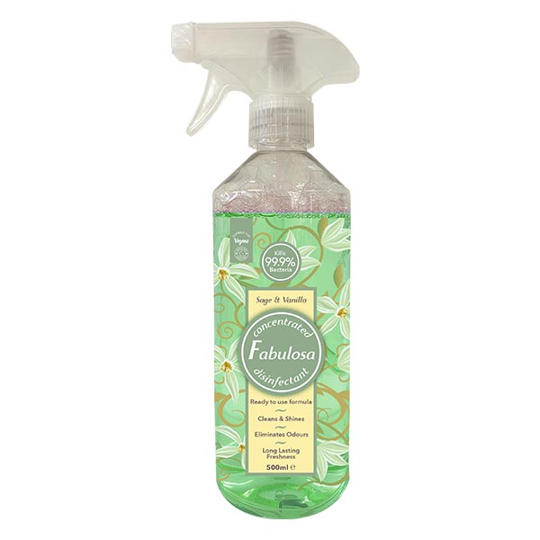 Multi purpose antibacterial Spray sage and vanilla 500 millilitres