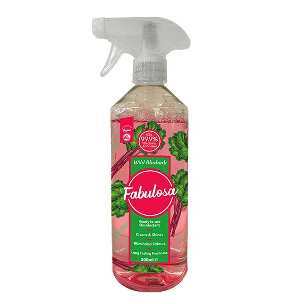 multi purpose antibacterial spray wild rhubarb 500 millilitres