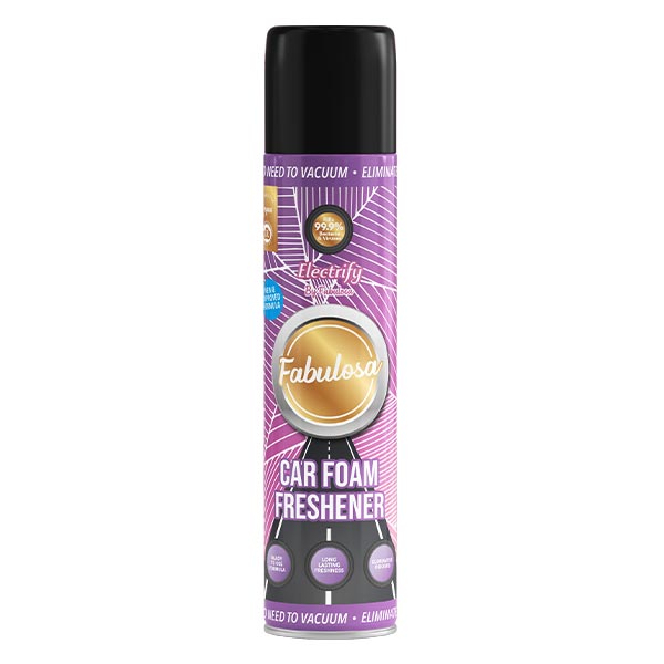 Products Fabulosa Inspired By Car Carpet & Upholstery Foam Freshener Electrify 300ml