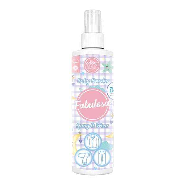 spray and wear clothes freshener baby powder 250 millilitres bliss charity collection 