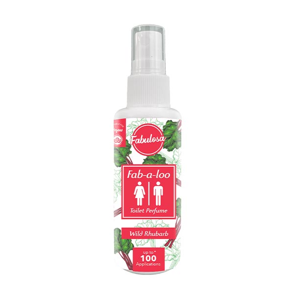 Fab-a-loo wild rhubarb 60 millilitres