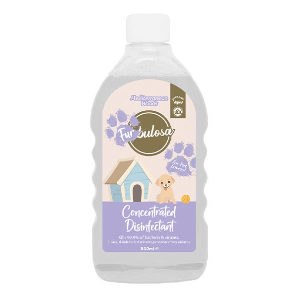 Fabulosa Furbulosa Pet Purpose Concentrated Antibacterial Disinfectant Mediterranean Woods
