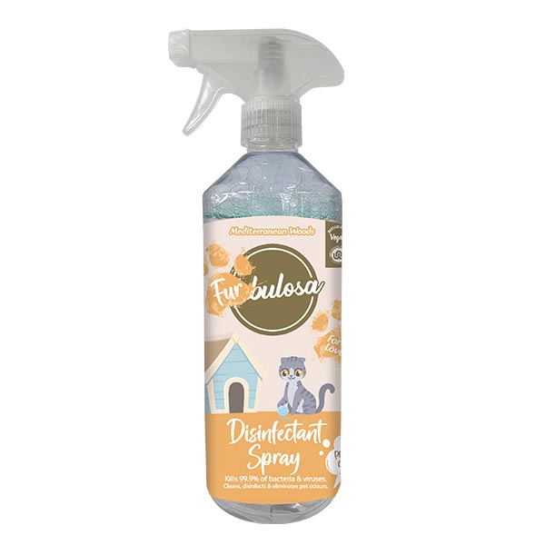 Fabulosa Furbulosa Pet Disinfectant Spray Mediterranean Woods