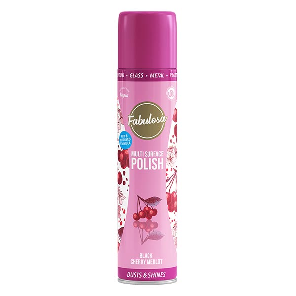 Fabulosa Multi Surface Polish Black Cherry Merlot 300ml