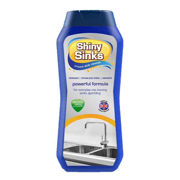 shiny sinks cream cleaner fragrance free 290 millilitres