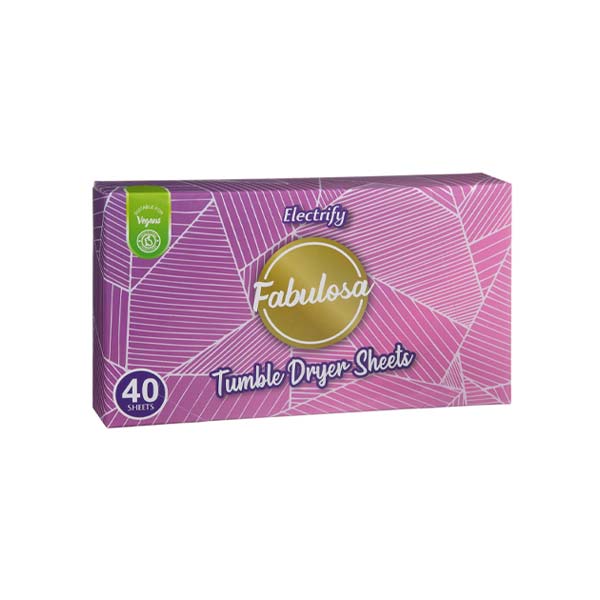 tumble dryer sheets electrify 40 pack